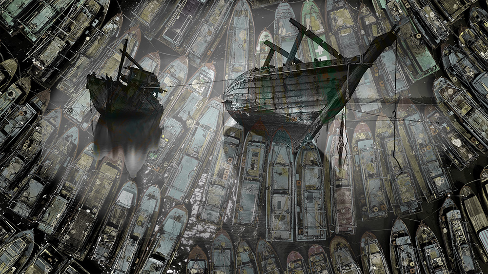 Different Boats - Same Ocean 4 Montage of boats for Different Boats - Same Ocean blog post