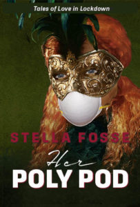 Book Cover Masked Woman Title Her Poly Pod