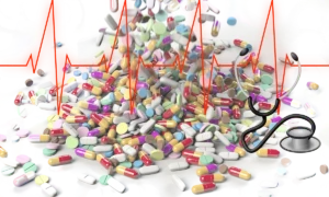 Montage Header for Drugs after 60 - Not The Fun Kind blog